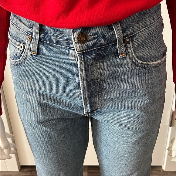 Talula x Agolde High Rise Tapered Jeans - Picture 5 of 12